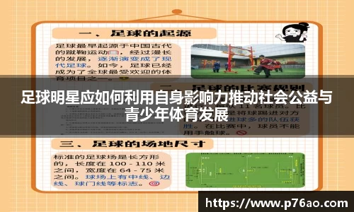 足球明星应如何利用自身影响力推动社会公益与青少年体育发展